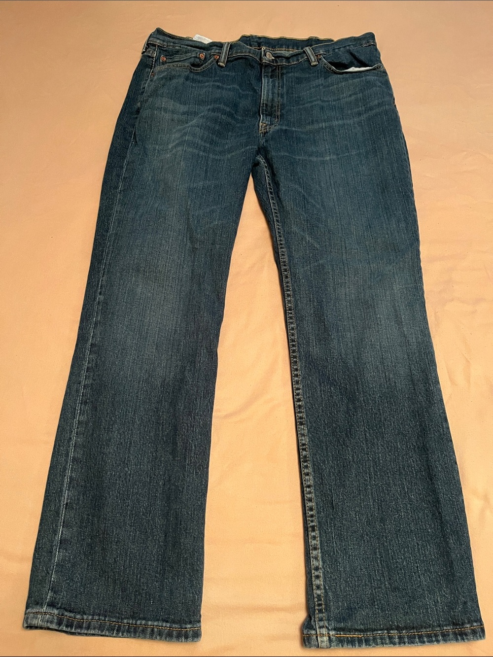 Levi 514 Men's Dark Blue Classic Straight-Leg Fir Jeans 40x32